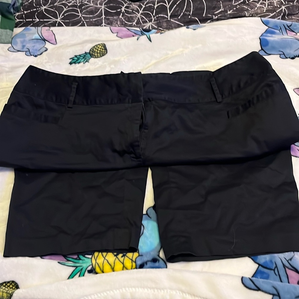 Lane Bryant cropped capri pants black size 22